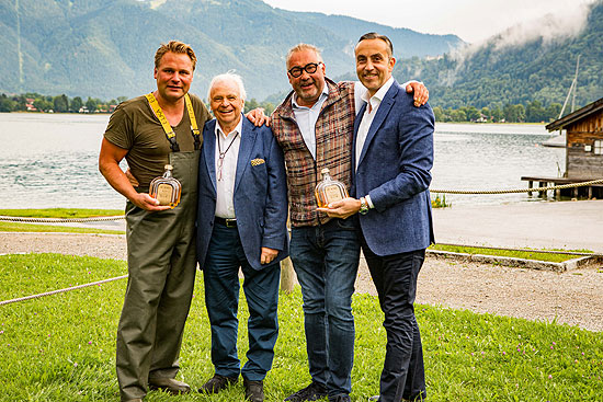 Christoph von Preysing & Eckart Witzigmann & Hans Reisetbauer & Fabrice Kieffer(©Foto: Johann Sturz)